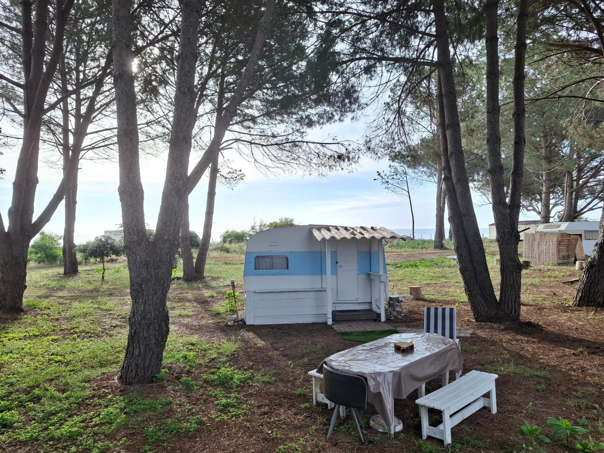 Caravane Janis On The Beach Lucciana (Corsica) Exterior foto